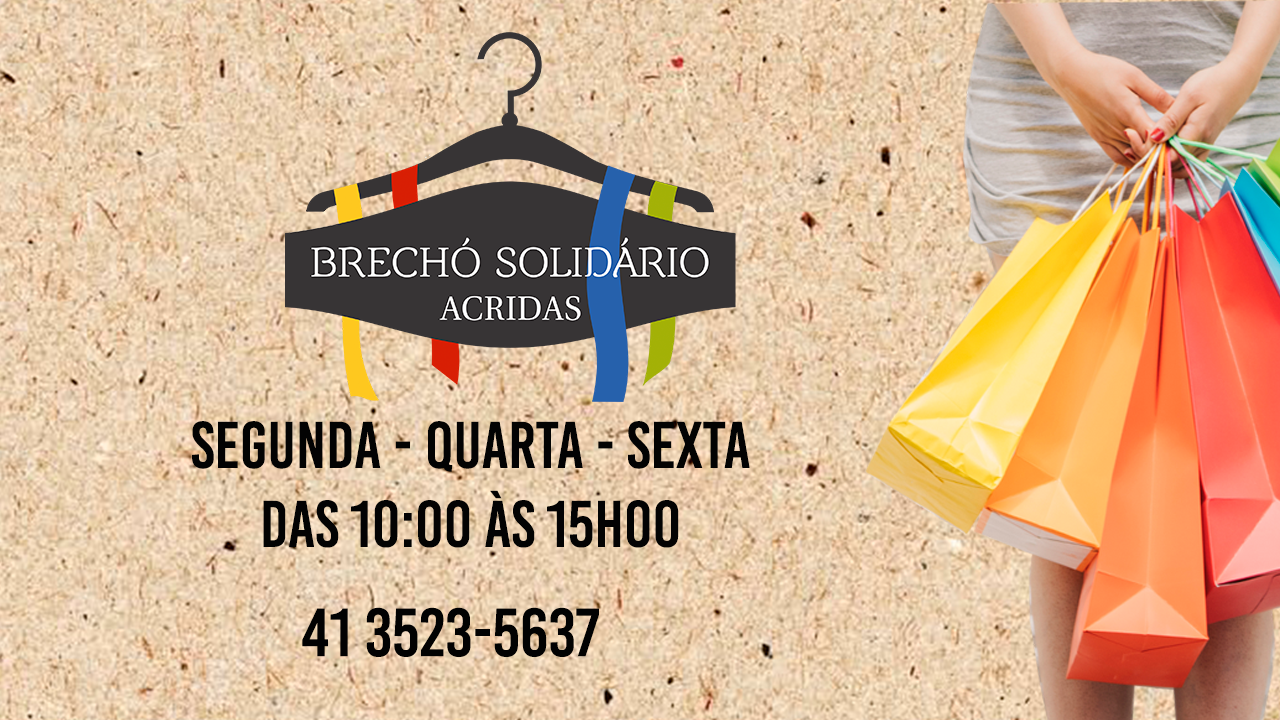 Brechó Solidário – ACRIDAS